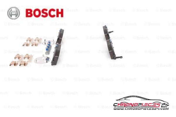 Achat de BOSCH 0 986 494 611 Kit de plaquettes de frein, frein à disque pas chères