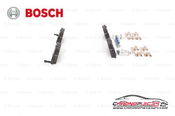 Achat de BOSCH 0 986 494 611 Kit de plaquettes de frein, frein à disque pas chères