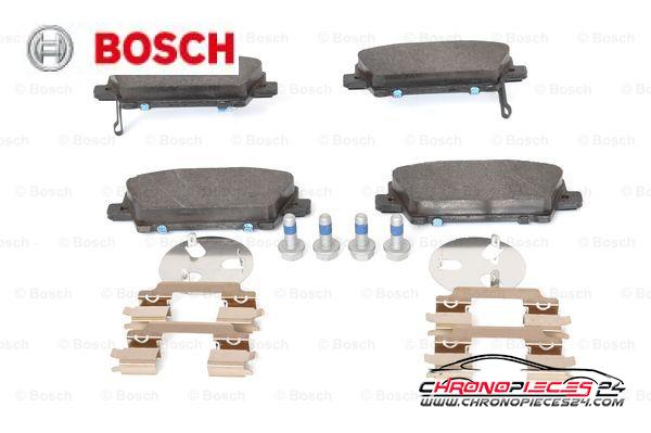 Achat de BOSCH 0 986 494 611 Kit de plaquettes de frein, frein à disque pas chères