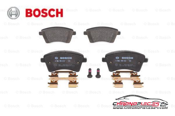 Achat de BOSCH 0 986 494 612 Kit de plaquettes de frein, frein à disque pas chères