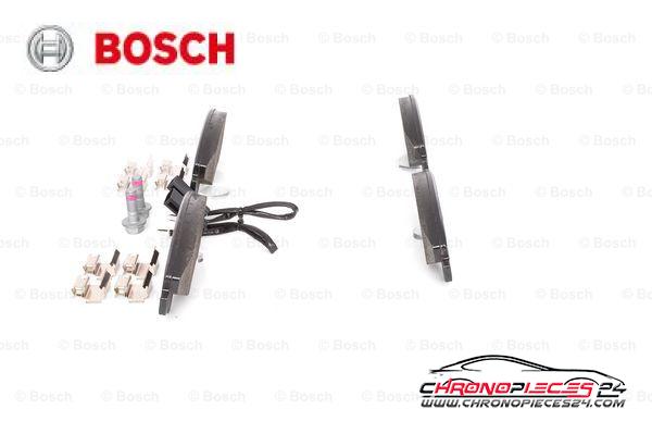 Achat de BOSCH 0 986 494 613 Kit de plaquettes de frein, frein à disque pas chères