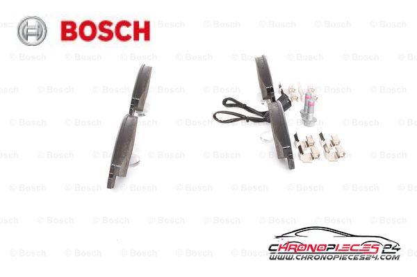 Achat de BOSCH 0 986 494 613 Kit de plaquettes de frein, frein à disque pas chères