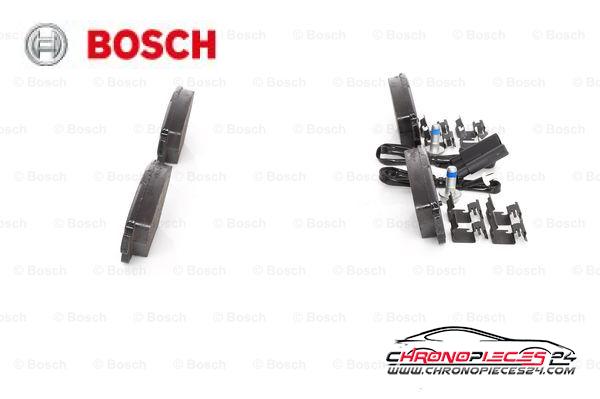 Achat de BOSCH 0 986 494 614 Kit de plaquettes de frein, frein à disque pas chères