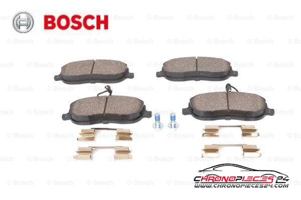 Achat de BOSCH 0 986 494 615 Kit de plaquettes de frein, frein à disque pas chères