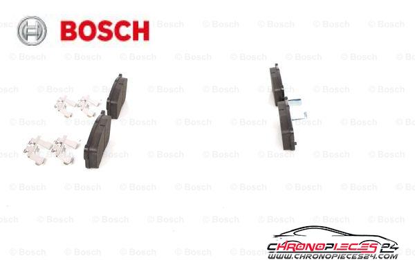 Achat de BOSCH 0 986 494 618 Kit de plaquettes de frein, frein à disque pas chères