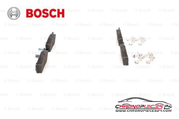 Achat de BOSCH 0 986 494 618 Kit de plaquettes de frein, frein à disque pas chères