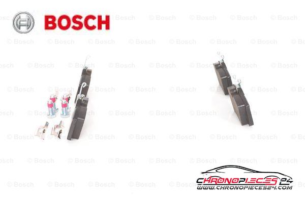 Achat de BOSCH 0 986 494 621 Kit de plaquettes de frein, frein à disque pas chères