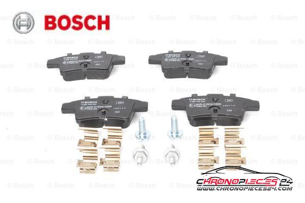 Achat de BOSCH 0 986 494 622 Kit de plaquettes de frein, frein à disque pas chères