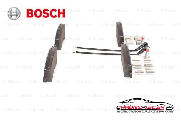 Achat de BOSCH 0 986 494 624 Kit de plaquettes de frein, frein à disque pas chères