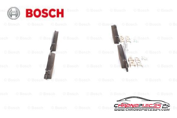 Achat de BOSCH 0 986 494 625 Kit de plaquettes de frein, frein à disque pas chères