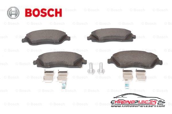 Achat de BOSCH 0 986 494 625 Kit de plaquettes de frein, frein à disque pas chères