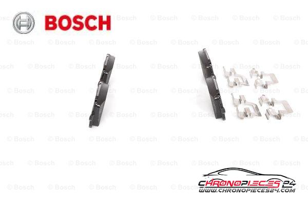 Achat de BOSCH 0 986 494 626 Kit de plaquettes de frein, frein à disque pas chères