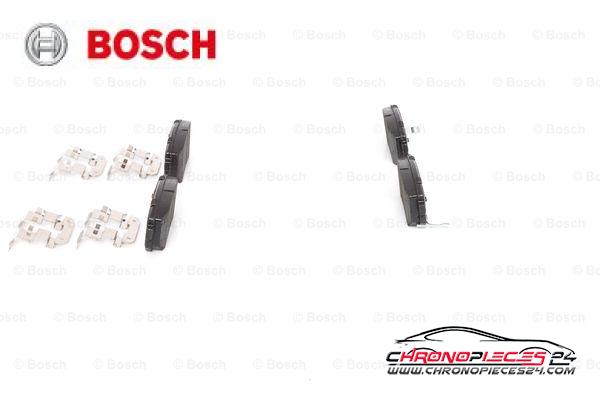 Achat de BOSCH 0 986 494 627 Kit de plaquettes de frein, frein à disque pas chères