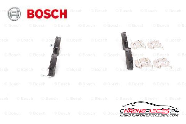 Achat de BOSCH 0 986 494 627 Kit de plaquettes de frein, frein à disque pas chères