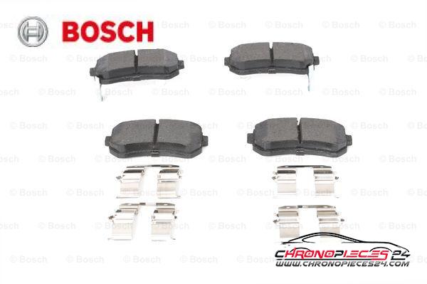 Achat de BOSCH 0 986 494 627 Kit de plaquettes de frein, frein à disque pas chères