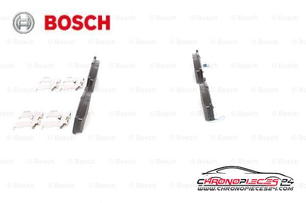 Achat de BOSCH 0 986 494 628 Kit de plaquettes de frein, frein à disque pas chères