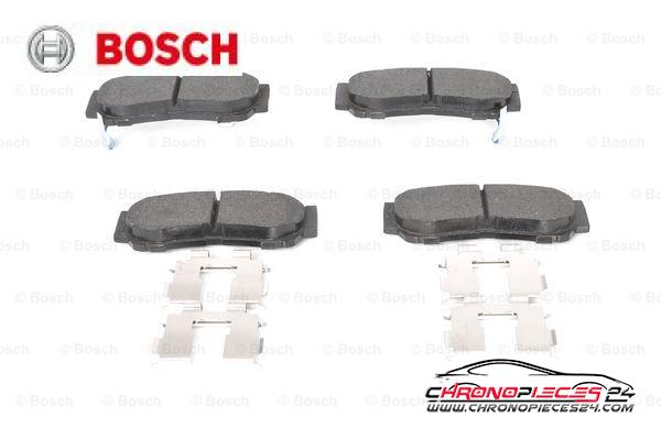 Achat de BOSCH 0 986 494 628 Kit de plaquettes de frein, frein à disque pas chères