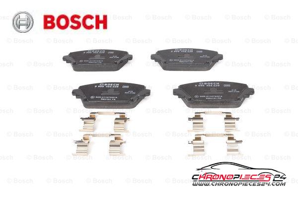 Achat de BOSCH 0 986 494 629 Kit de plaquettes de frein, frein à disque pas chères