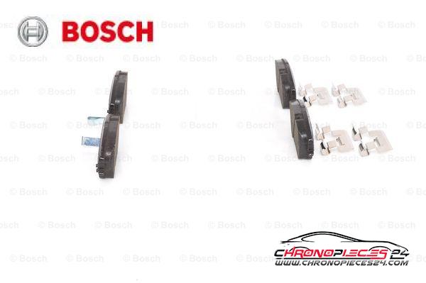 Achat de BOSCH 0 986 494 630 Kit de plaquettes de frein, frein à disque pas chères