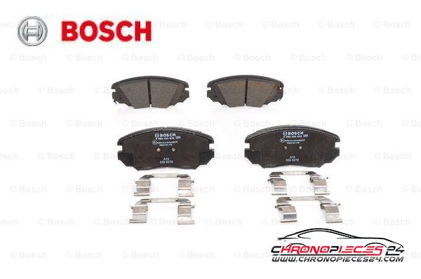 Achat de BOSCH 0 986 494 632 Kit de plaquettes de frein, frein à disque pas chères