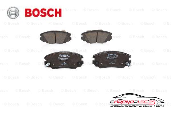 Achat de BOSCH 0 986 494 632 Kit de plaquettes de frein, frein à disque pas chères