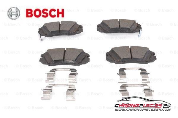 Achat de BOSCH 0 986 494 632 Kit de plaquettes de frein, frein à disque pas chères