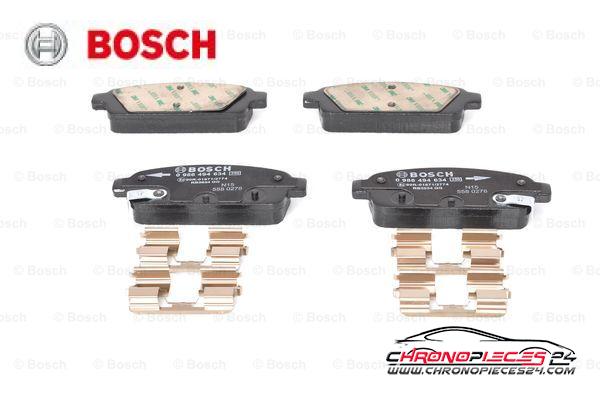 Achat de BOSCH 0 986 494 634 Kit de plaquettes de frein, frein à disque pas chères