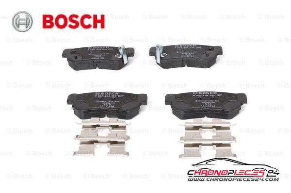 Achat de BOSCH 0 986 494 635 Kit de plaquettes de frein, frein à disque pas chères