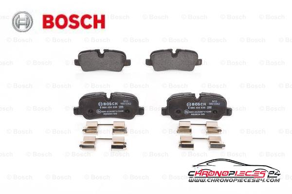 Achat de BOSCH 0 986 494 636 Kit de plaquettes de frein, frein à disque pas chères