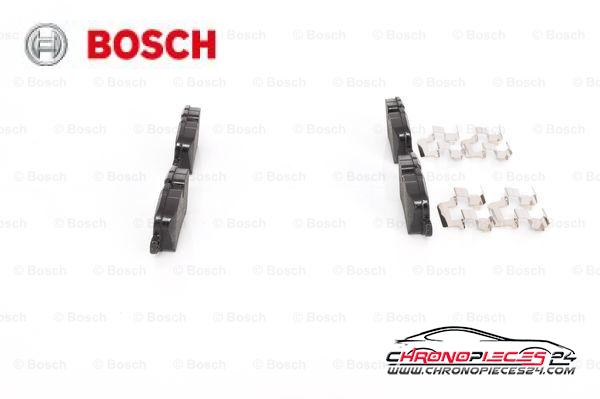 Achat de BOSCH 0 986 494 636 Kit de plaquettes de frein, frein à disque pas chères