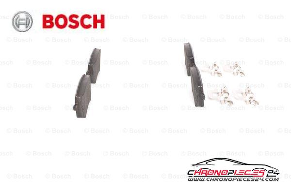 Achat de BOSCH 0 986 494 637 Kit de plaquettes de frein, frein à disque pas chères