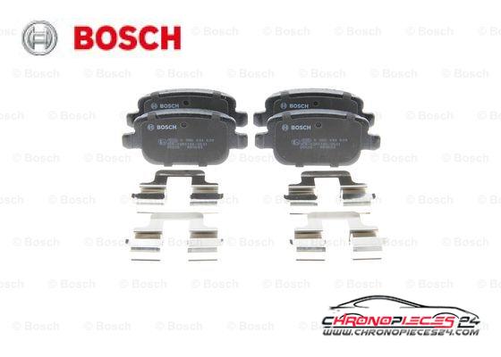 Achat de BOSCH 0 986 494 639 Kit de plaquettes de frein, frein à disque pas chères