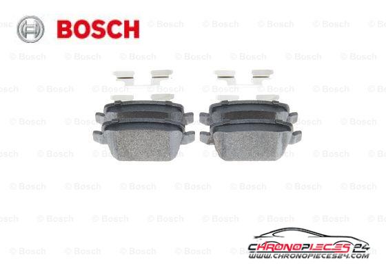 Achat de BOSCH 0 986 494 639 Kit de plaquettes de frein, frein à disque pas chères