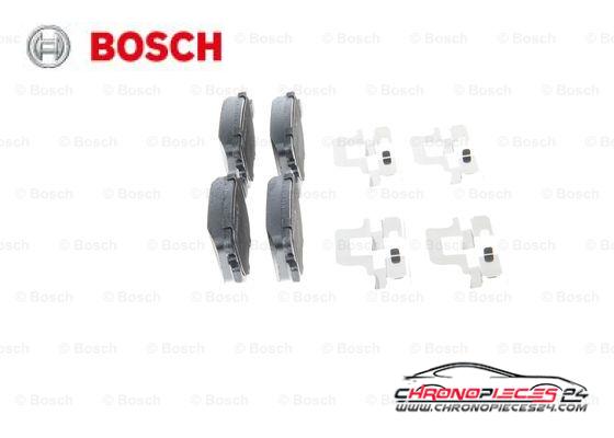 Achat de BOSCH 0 986 494 639 Kit de plaquettes de frein, frein à disque pas chères