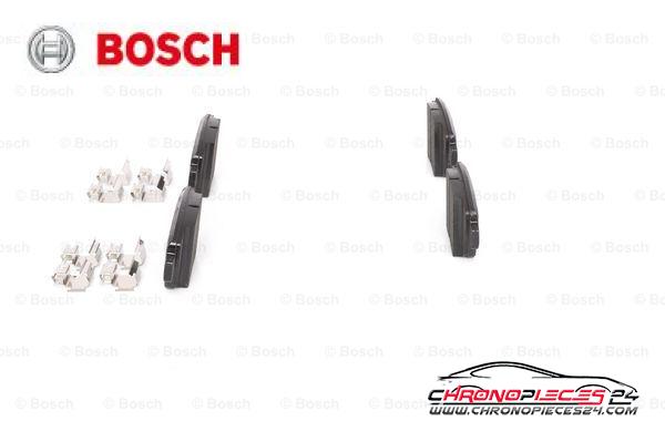 Achat de BOSCH 0 986 494 643 Kit de plaquettes de frein, frein à disque pas chères