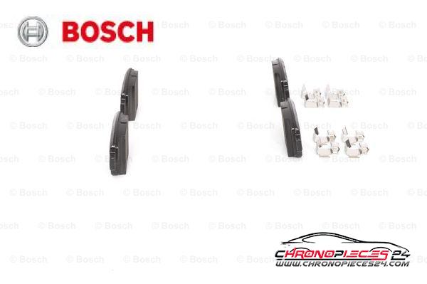 Achat de BOSCH 0 986 494 643 Kit de plaquettes de frein, frein à disque pas chères