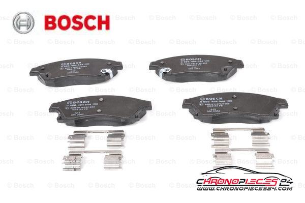 Achat de BOSCH 0 986 494 644 Kit de plaquettes de frein, frein à disque pas chères