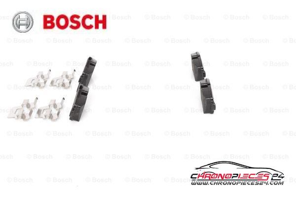 Achat de BOSCH 0 986 494 645 Kit de plaquettes de frein, frein à disque pas chères