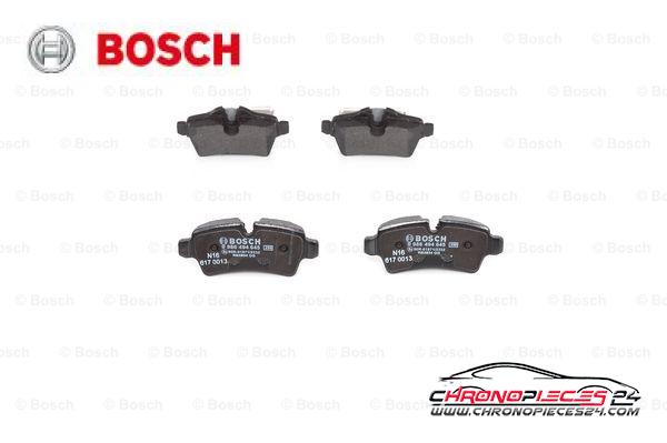 Achat de BOSCH 0 986 494 645 Kit de plaquettes de frein, frein à disque pas chères