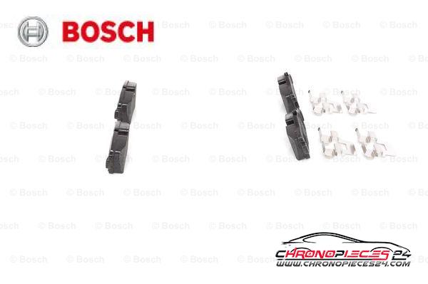 Achat de BOSCH 0 986 494 645 Kit de plaquettes de frein, frein à disque pas chères