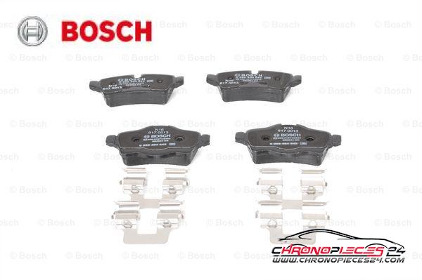 Achat de BOSCH 0 986 494 645 Kit de plaquettes de frein, frein à disque pas chères