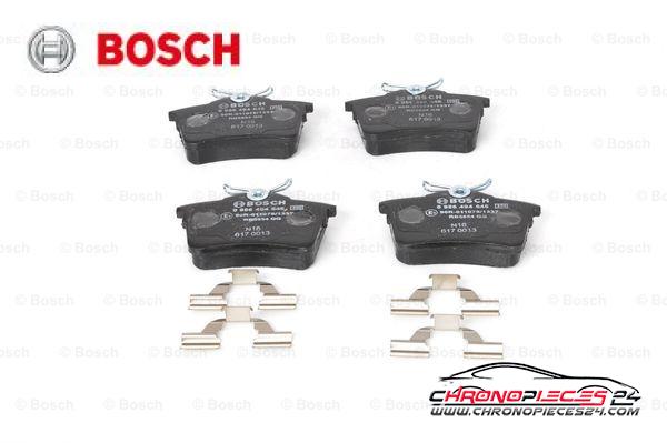 Achat de BOSCH 0 986 494 646 Kit de plaquettes de frein, frein à disque pas chères