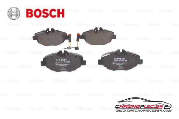 Achat de BOSCH 0 986 494 647 Kit de plaquettes de frein, frein à disque pas chères