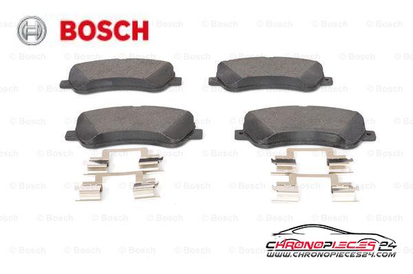 Achat de BOSCH 0 986 494 648 Kit de plaquettes de frein, frein à disque pas chères