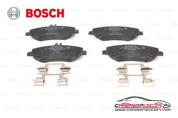 Achat de BOSCH 0 986 494 648 Kit de plaquettes de frein, frein à disque pas chères