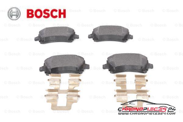 Achat de BOSCH 0 986 494 649 Kit de plaquettes de frein, frein à disque pas chères