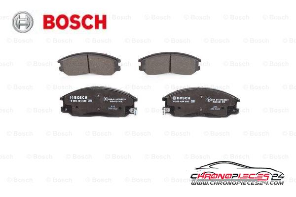 Achat de BOSCH 0 986 494 650 Kit de plaquettes de frein, frein à disque pas chères