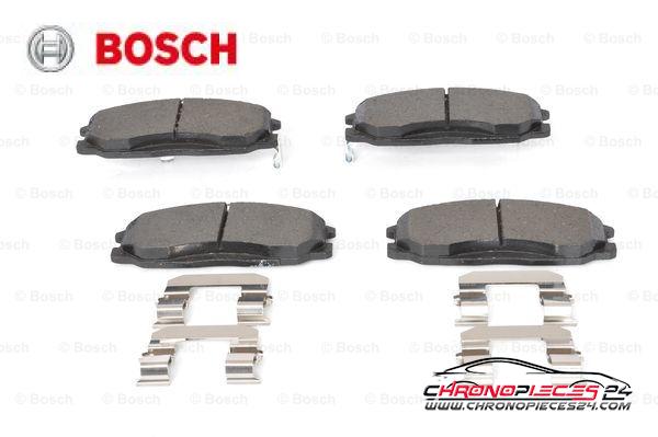 Achat de BOSCH 0 986 494 650 Kit de plaquettes de frein, frein à disque pas chères