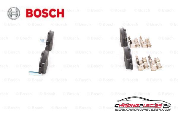 Achat de BOSCH 0 986 494 651 Kit de plaquettes de frein, frein à disque pas chères