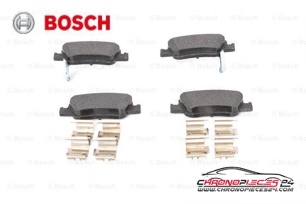 Achat de BOSCH 0 986 494 651 Kit de plaquettes de frein, frein à disque pas chères